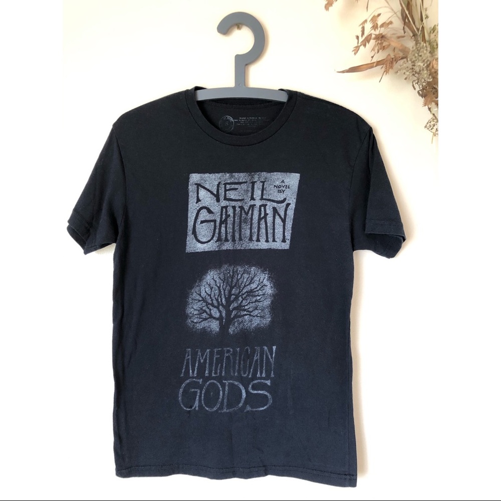 Comfy American Gods by Neil Gaiman tee